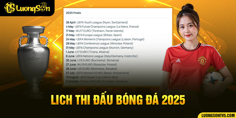 Giới thiệu dịch vụ cung cấp lịch thi đấu bóng đá 